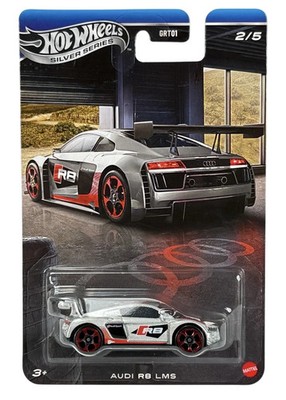 HOT WHEELS SILVER SERIES AUDI R8 LMS AUDI 2/5 JKY16