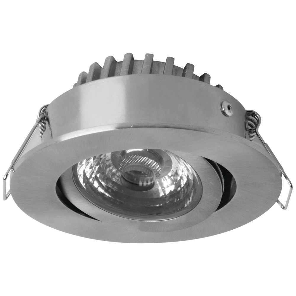 Светодиод Megaman MM76733 Rico LED-Einbauleuchte LED 9 Вт никель 6090₽