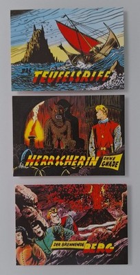 SIGURD - THE GREAT ADVENTURE - BUNDLE 3 TRADING CARDS - NORBERT HETHKE SERIES 2