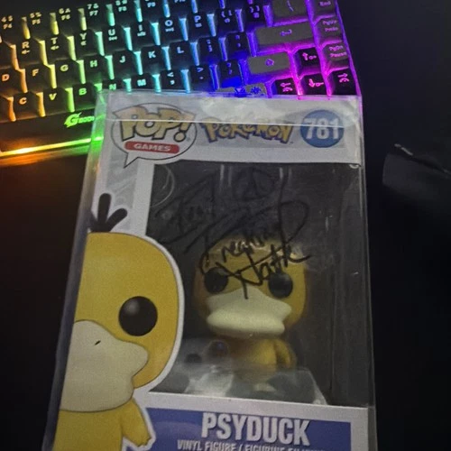 Funko Pop! Vinyl: Pokémon - Psyduck #781 autographed
