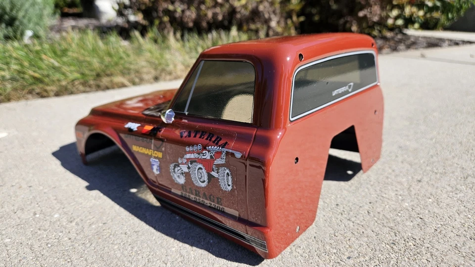 NEW! Custom Vaterra Ascender 1972 Chevrolet K10 Pickup Cab Set VTR230056 - READ! - Image 4 of 4