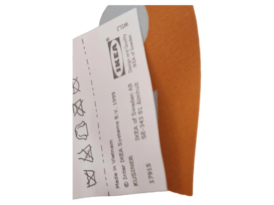 IKEA Wäschekorb Zahlenmotiv Blau Faltbar Kinderzimmer Wäschetonne - Bild 2 von 3