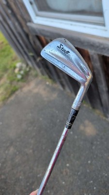 Vintage Wilson Staff 1976 Forged 1 Iron Steel Shaft Stiff Flex - RH