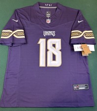#18 Justin Jefferson F.U.S.E. NEW 2026 Rivalries Limited Stitched Jersey Size L