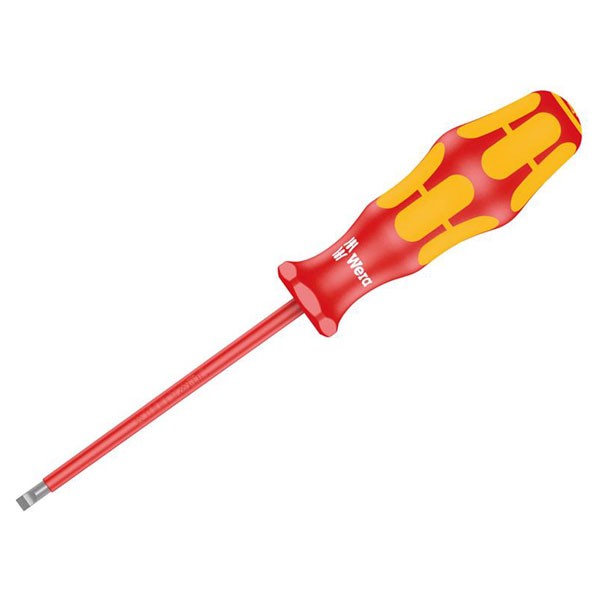 Wera Kraftform Plus 160i VDE Ins S/Driver Slotted Tip 4.0x100mm