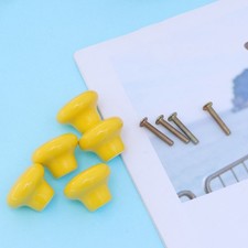 5 Pcs Door Knobs for Cupboards Small Round French Provincial Drawer Pulls