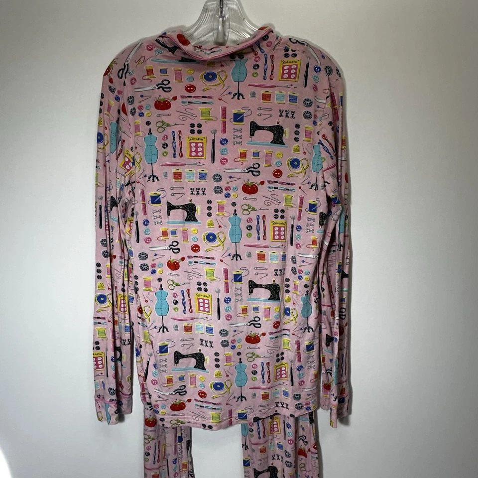 Conjunto de pijama modal para mujer Nick And Nora costura pequeño tejido Foto 2 de 4