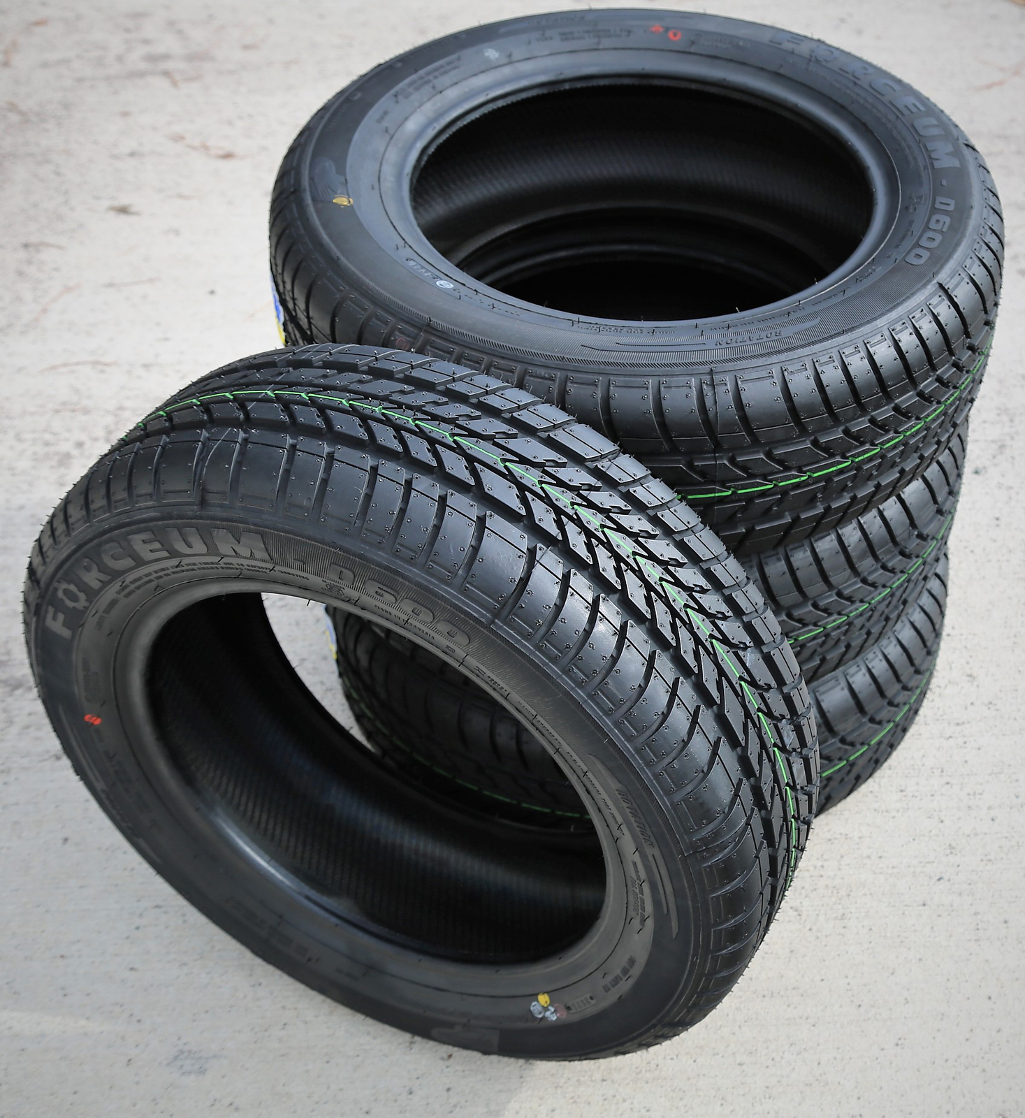 2 Tires Forceum D600 195/60R14 86H All Season