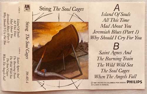 Sting - Two Rare Original Cassettes Tape Colombia 2 Pcs - Picture 3 of 10