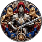 2024 American Eagle Knights of Royal Champion of the Crown 1 oz Silver Coin
