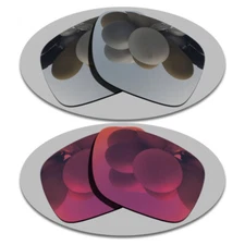 Silver&Midnight Sun Lenses Replacement For-Oakley Holbrook Mix OO9384 Polarized