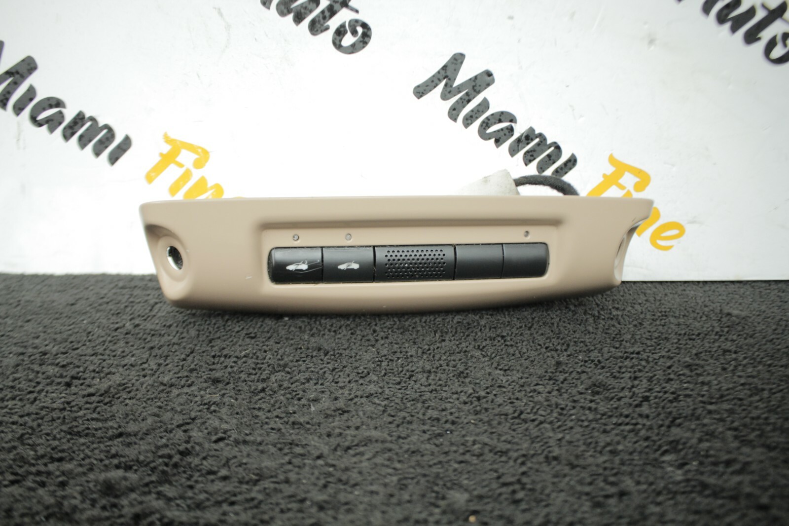 2012 MASERATI GRANTURISMO S UPHOLSTERY SWITCHES BUTTONS BEIGE 80516530