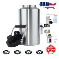 Large Capacity Insulated Gallon Jug for Hot & Cold Drinks - Perfect for Camping