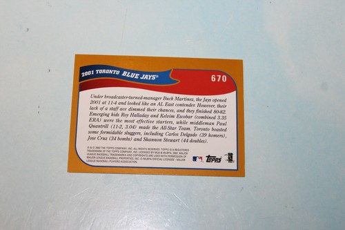 2002 Topps Baseball - Complete Finish Fill Your List Set U-Pick #471-717 - Picture 403 of 501