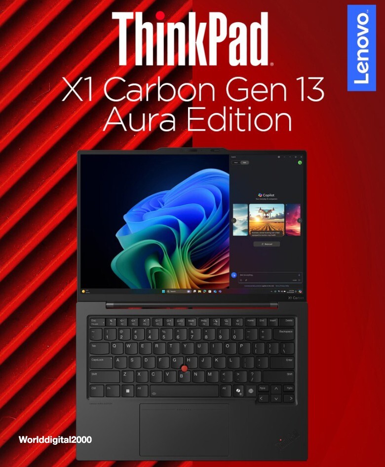 Lenovo ThinkPad X1 Carbon Gen 13 Aura Edition 14 2.8K Ultra7 258V 