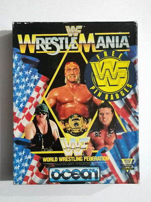 Commodore 64 Wrestlemania Spiel von Ocean - getestet funktioniert