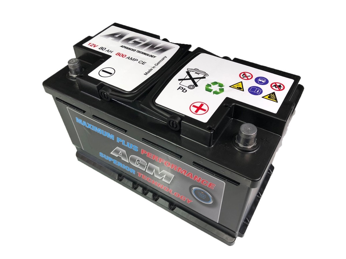 Jaguar XF Battery 12 Volt 80Ah 800 Amp AGM All New Jaguar XF Car