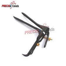 Pederson Vaginal Speculum Extra Large Black Coated Surgical Ob/Gyn Instruments