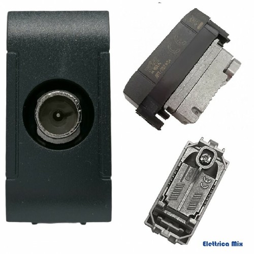 bticino Living International Light Compatibile Presa usb shuko interruttore nero - Foto 16 di 35