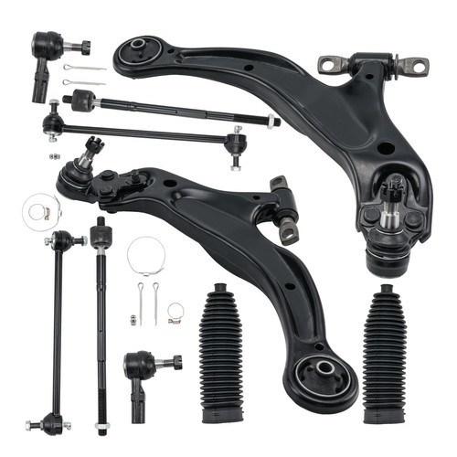 For 1998-2003 Toyota Sienna 10Pcs Front Lower Control Arm Tie Rod End Sway Bar - Picture 4 of 10