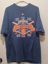 Detroit Tigers 2012 American League Champions T-Shirt - Majestic Size XL