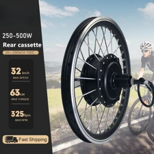 36V 48V 250W-500W Mountain Electric Bike Brushless Gear Rear Cassette Hub Motor