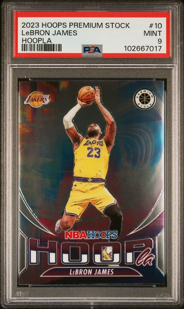 2023-24 Panini Nba Hoops Premium Stock - Hoopla LeBron James 2023-24 Panini Nba Hoops Premium Stock - Hoopla LeBron James