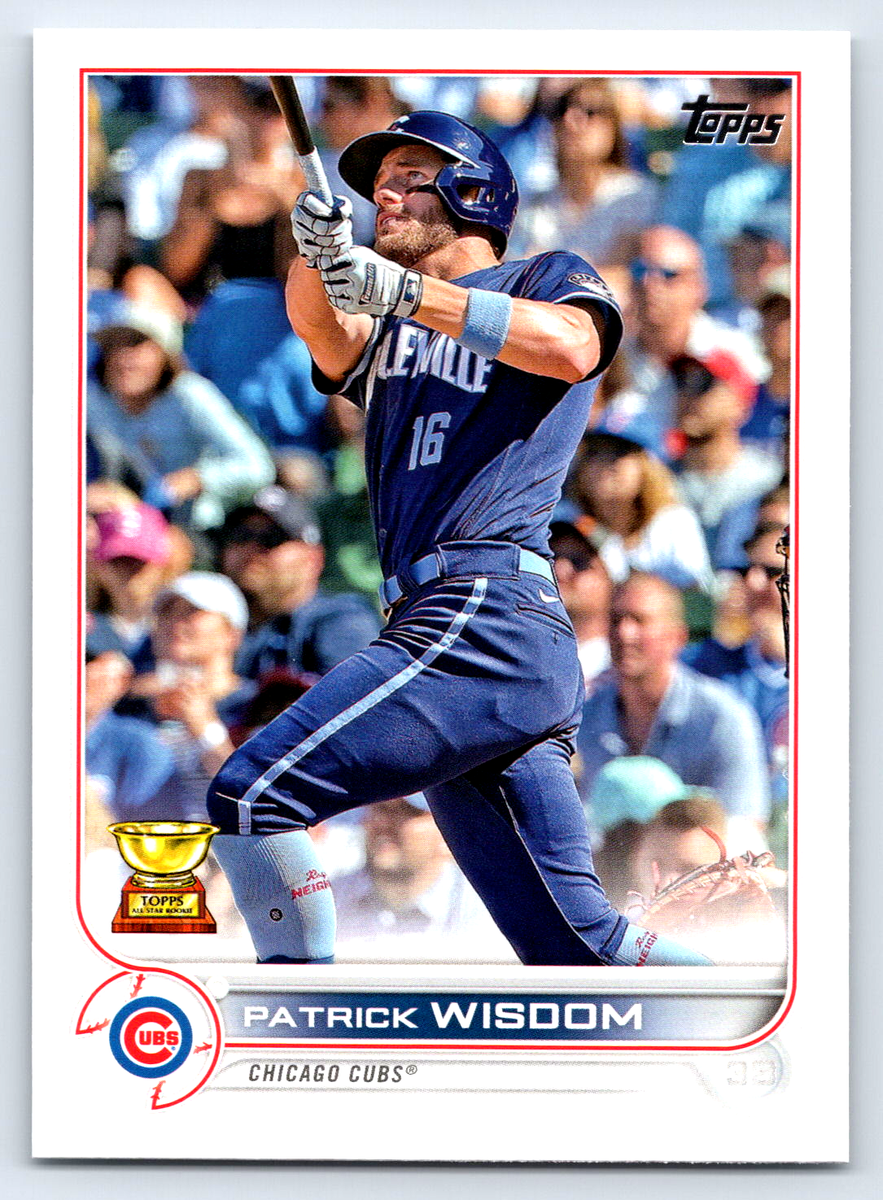2022 Topps #42 Patrick Wisdom Chicago Cubs Baseball Card | eBay
