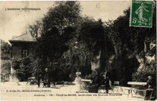 Old postcard VALS-les-BAINS Les Grottes des Sources Vivaraises (661243)