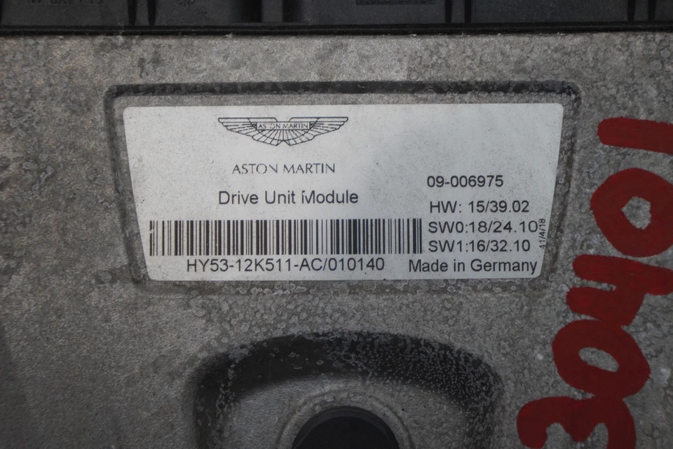 Блок управления компьютерным приводом двигателя ECU HY53-12K511-AC Aston Martin Vantage 19 - Изображение 4 из 4