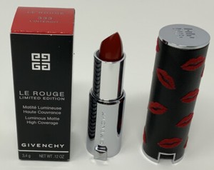 Givenchy Le Rouge Limited Edition High Coverage 333 L'interdit 3.4g/.12oz  New | eBay