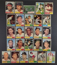 1961 Topps Baseball Starter Set 26 Cards Bill Mazeroski