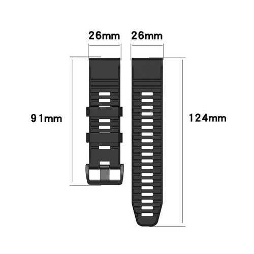 For Garmin Fenix Band Strap Band Replacement for 7/7s/7x 6/6s/6x 5/5x/5s Plus/3 - Picture 10 of 15