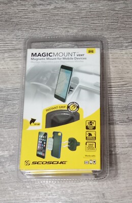 Scosche Magic Magnetic Mount For A/C Vent For Mobile Devices MagicMount Vent