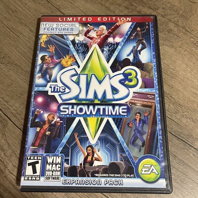 Sims 3: Showtime Limited Edition (Windows/Mac: Mac and Windows