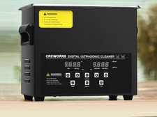 CREWORKS 3L Professional Digital Cleaner Ultrasonic Machine for Jewelry Glasses