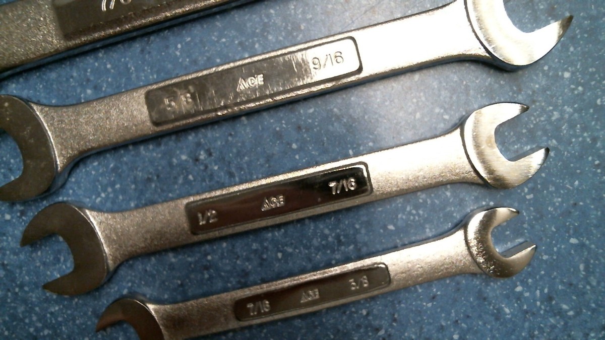 ACE Open End Wrench Set 5 Pieces (25773) FS | eBay