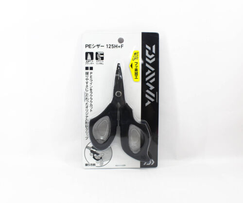 Daiwa 125H+F Scissors P.E Line Cutter Split Ring Opener Black (3907) - Bild 1 von 5