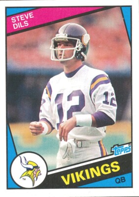 1984 TOPPS Steve Dils RC VIKINGS RAMS FALCONS Stanford | eBay