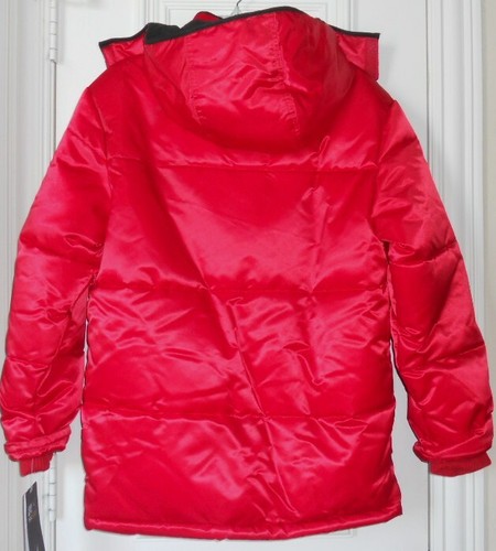 Nautica Niño Sudadera con Capucha Abrigo Chaqueta Talla XL 18 20 Y Rojo Puffer Negro Forrado de Vellón Nuevo - Imagen 6 de 10