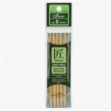 Bamboo Bliss Double Point Knitting Needles - Size 9/5.5mm - Set of 5 for Takumi