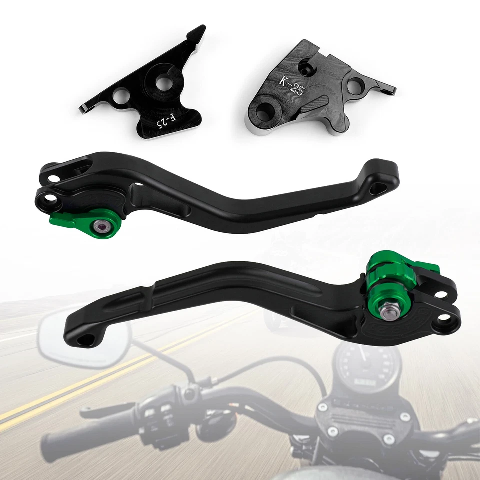 NEW Short Clutch Brake Lever fit for Kawasaki Ninja 250R 400 /Z300 Z250SL #3 Foto 4 de 4