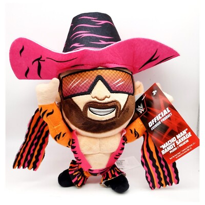 New Exclusive WWE ''Macho Man'' Randy Savage 9'' Plush Wrestling Toy