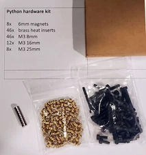 PYTHON enclosure kit hardware set for Bambu AMS 128pcs