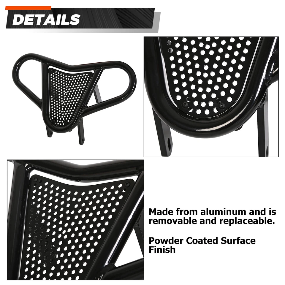 KOJEM For 03-14 Suzuki Quadsport Z400 LTZ400 /03-06 Kawasaki KFX400 Front Bumper - Image 3 of 4