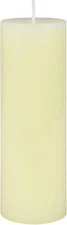 6 Inch Pale Ivory Pillar Candle
