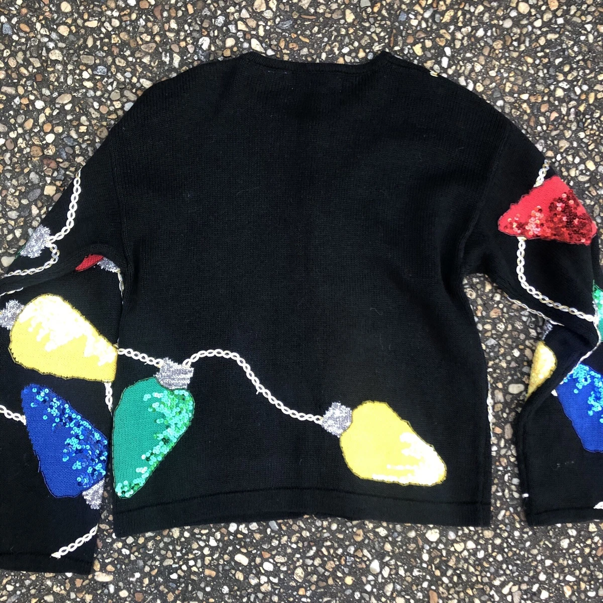 Sparkly ugly christmas clearance sweaters