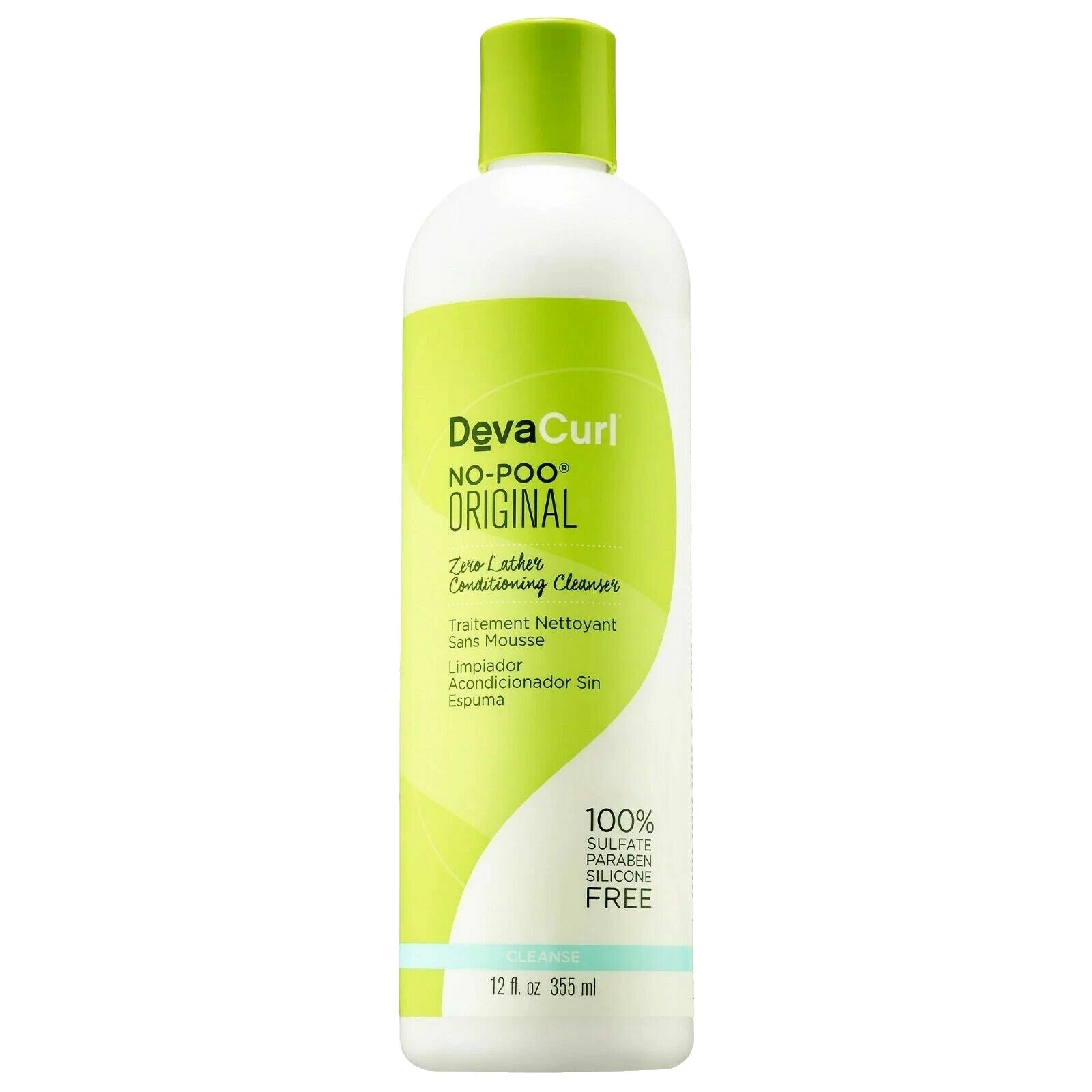 DevaCurl champús No se probó en animales/libre de crueldad