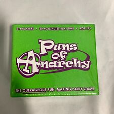 Puns of Anarchy: The Outrageous Pun-Making Game