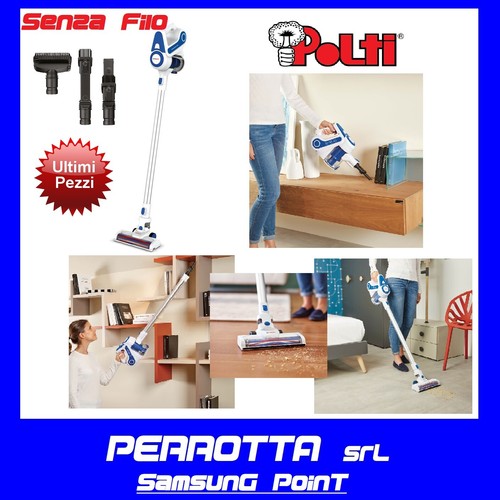 SCOPA ELETTRICA POLTI FORZASPIRA SLIM SENZA FILO RICARICABILE SR90B | eBay